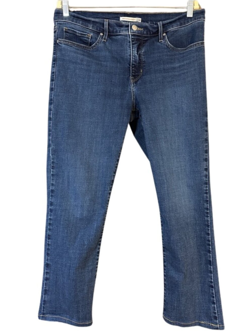 Levi’s 314 Shaping Straight Jeans Women’s Size 32x32 Medium Wash Classic Denim